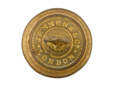 Botón, Cuerpo de Estado Mayor de Madrás, 1861-1876 de English School
