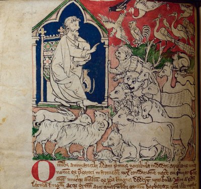 Adán, del Bestiario de English School