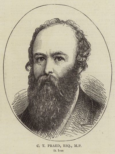 C T Praed, Esquire, MP (grabado) de English School