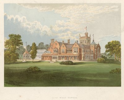 Caen Wood Towers, Middlesex, la residencia del Conde de Mansfield de English School