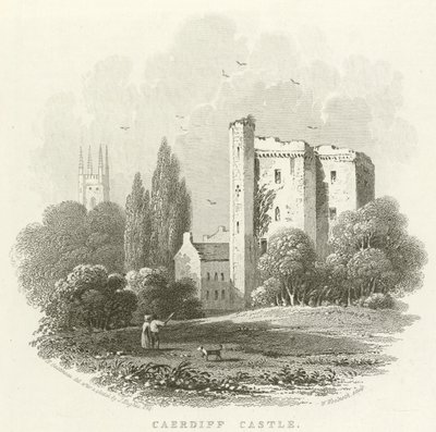 Castillo de Caerdiff de English School