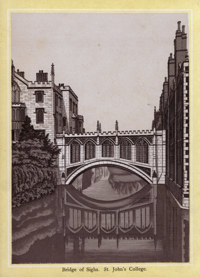 Cambridge: Puente de los Suspiros, St John