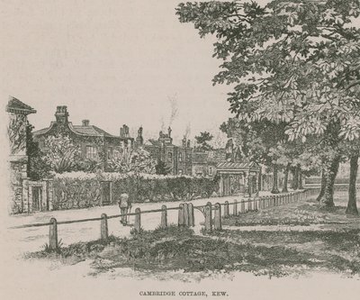 Cambridge Cottage, Kew, lugar de nacimiento de la Princesa María de Cambridge de English School