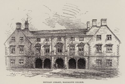 Cambridge: Biblioteca Pepysiana, Magdalene College de English School