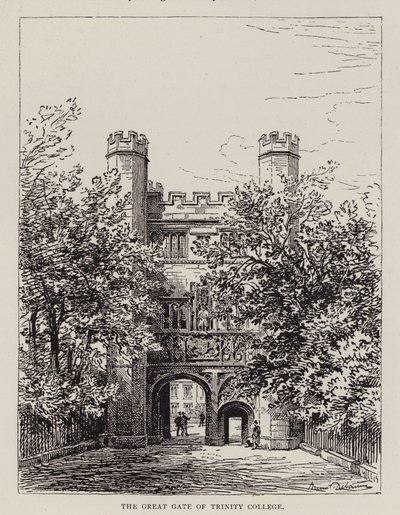 Cambridge: La Gran Puerta del Trinity College de English School