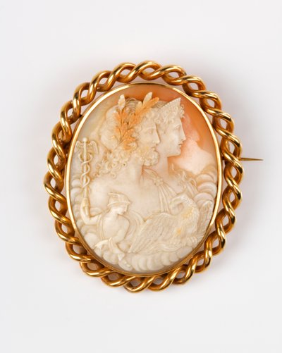 Broche de camafeo, 1890s de English School