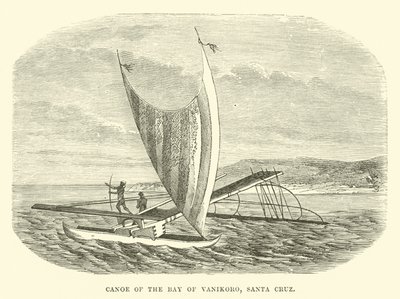Canoa de la Bahía de Vanikoro, Santa Cruz de English School