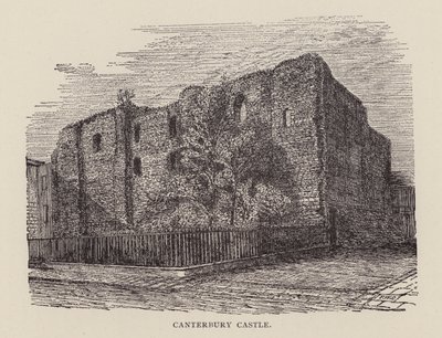 Canterbury: Castillo de Canterbury de English School