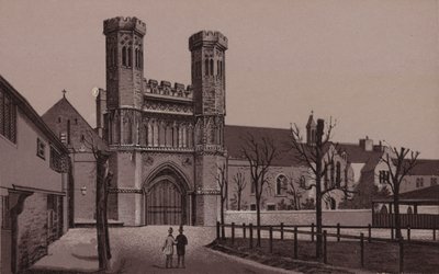 Canterbury: Puerta de San Agustín y Colegio Misionero de English School