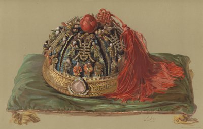 Gorro del Emperador de China (cromolito) de English School