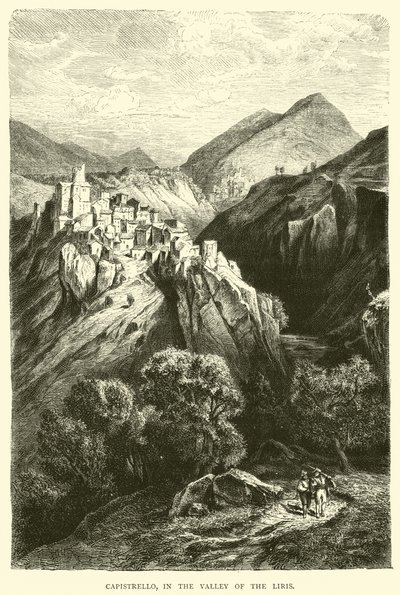 Capistrello, en el Valle del Liris de English School