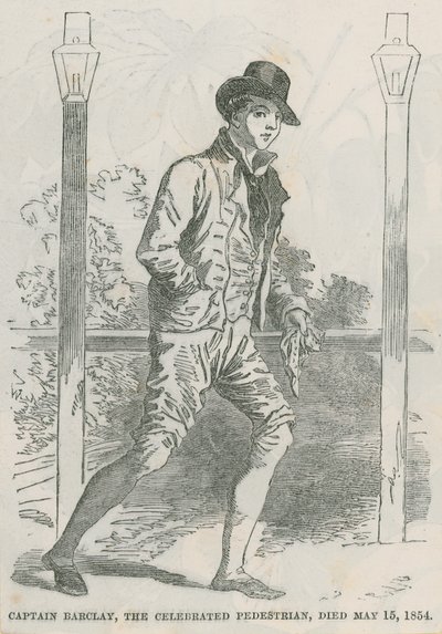 Capitán Barclay, el célebre peatón de English School