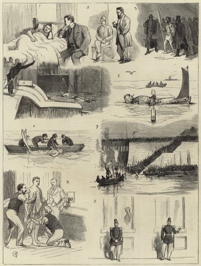 El viaje del Capitán Boyton a través del Canal de English School