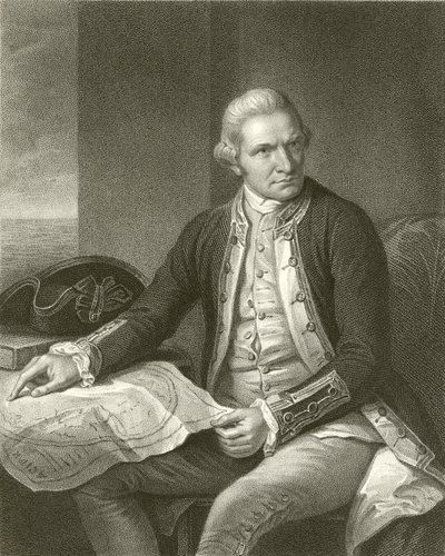 Capitán James Cook de English School