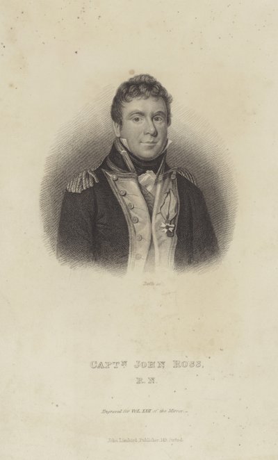 Capitán John Ross, oficial naval británico y explorador ártico de English School