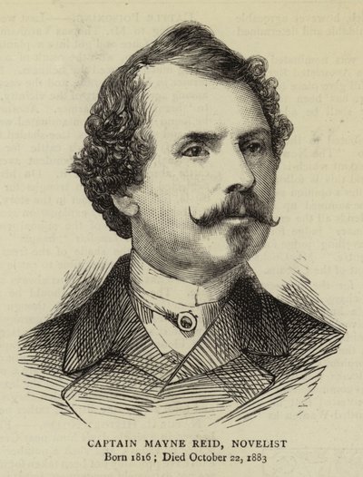 Capitán Mayne Reid, Novelista de English School