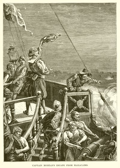 Escape del Capitán Morgan de Maracaibo de English School