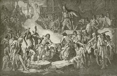 El Capitán Smith salvado por Pocahontas de English School