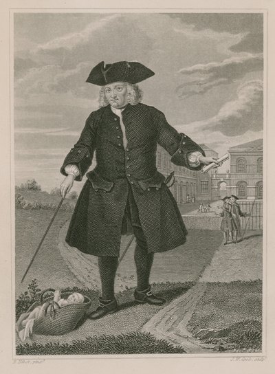 Capitán Thomas Coram, fundador del Hospital de Niños Abandonados de English School