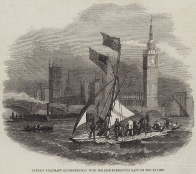 La balsa salvavidas del Capitán Urquhart de English School