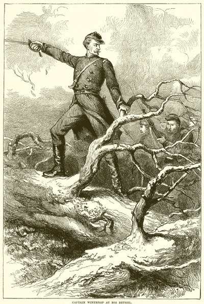 Capitán Winthrop en Big Bethel de English School