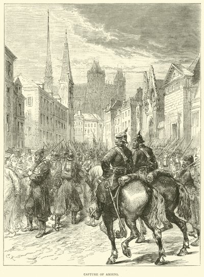 Captura de Amiens, diciembre 1870 de English School
