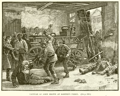 Captura de John Brown en Harpers Ferry de English School