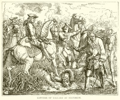 Captura de Tallard en Blenheim de English School