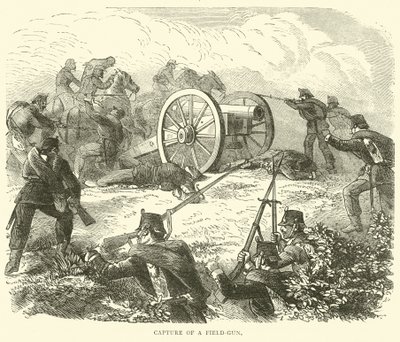 Captura de un cañón de campaña, octubre 1870 de English School
