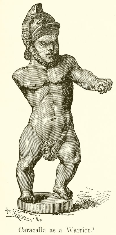 Caracalla como Guerrero de English School