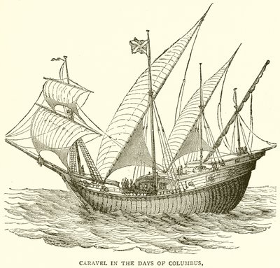 Carabela en los días de Colón de English School