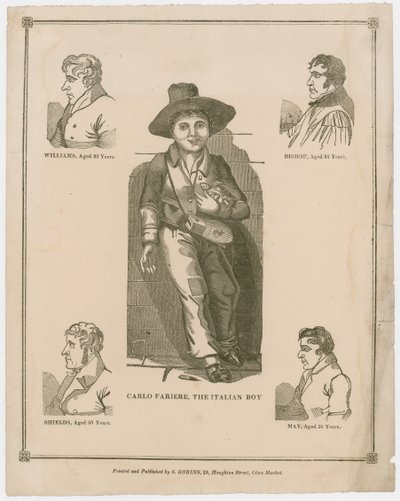 Carlo Fariere, el niño italiano de English School