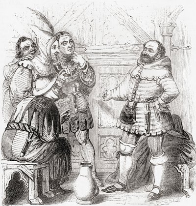 Carpintero, mercerero, tejedor, tintorero y tapicero de la vieja Inglaterra: A Pictorial Museum, pub. 1847 de English School