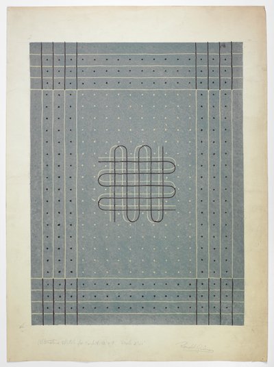 Diseño de alfombra de English School