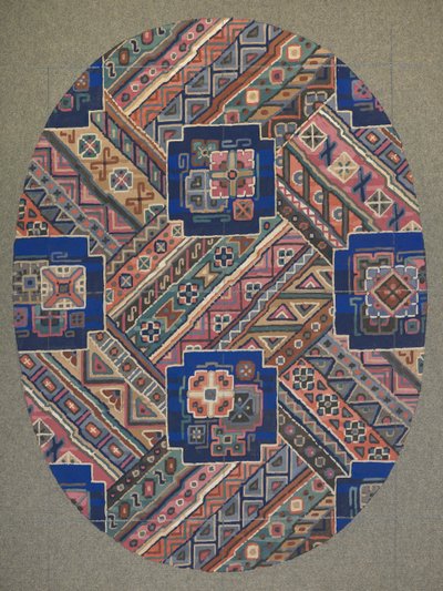 Diseño de alfombra de English School