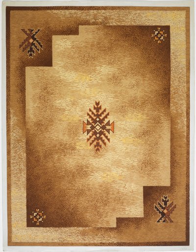 Diseño de alfombra de English School