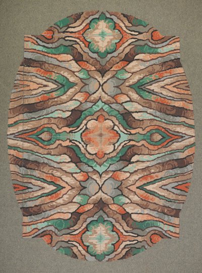 Diseño de alfombra de English School