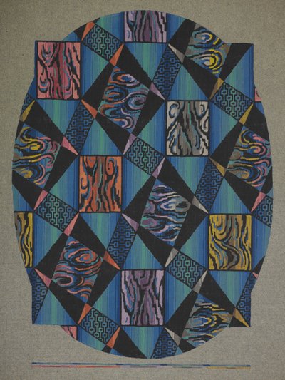 Diseño de alfombra de English School
