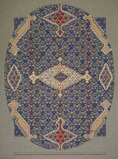 Diseño de alfombra de English School