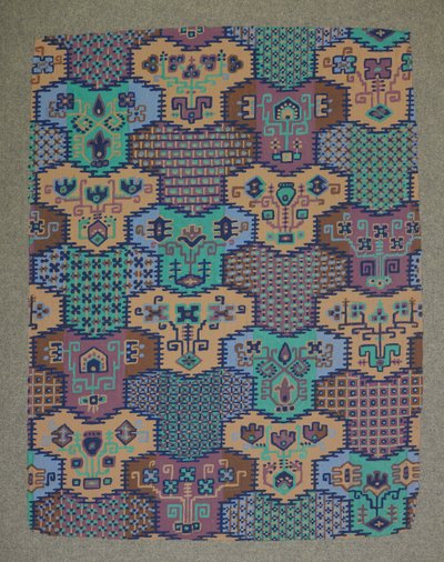 Diseño de alfombra de English School