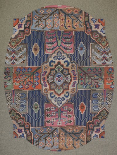 Diseño de alfombra de English School