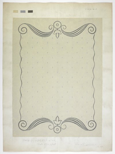 Diseño de alfombra de English School