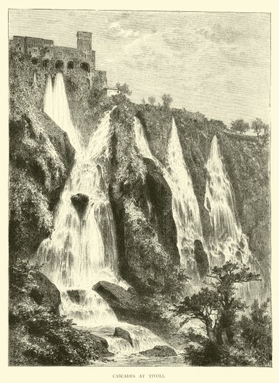 Cascadas en Tívoli de English School