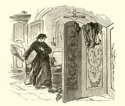 Castigo de un penitente (grabado) de English School
