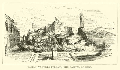 Castillo en Porto Ferrajo, la capital de Elba de English School