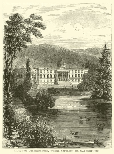 Castillo de Wilhelmshohe, donde fue confinado Napoleón III de English School