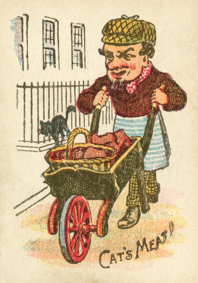 Vendedor de carne de gato de English School