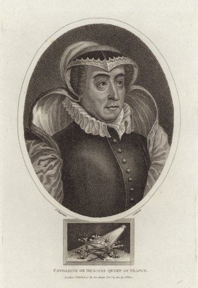 Catalina de Médici, Reina de Francia de English School
