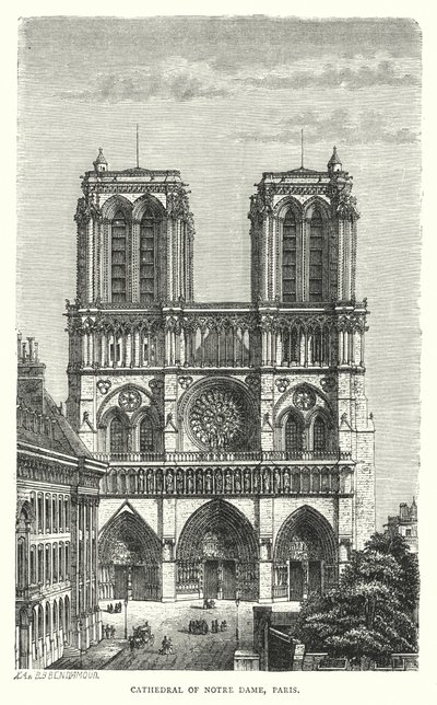 Catedral de Notre Dame, París de English School