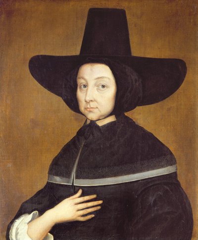 Catherine Davenant, esposa de Thomas Lamplugh (óleo sobre lienzo) de English School